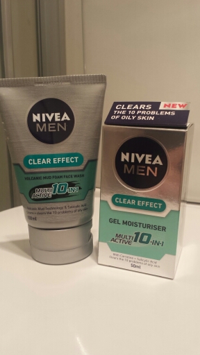 Nivea Men Clear Effect Cleanser and Gel Moisturiser