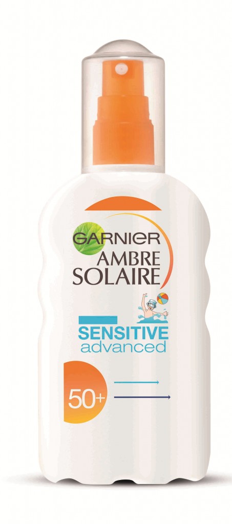 Garnier Ambre Solaire Sensitive Advanced Kids SPF50 Spray RRP $22.99