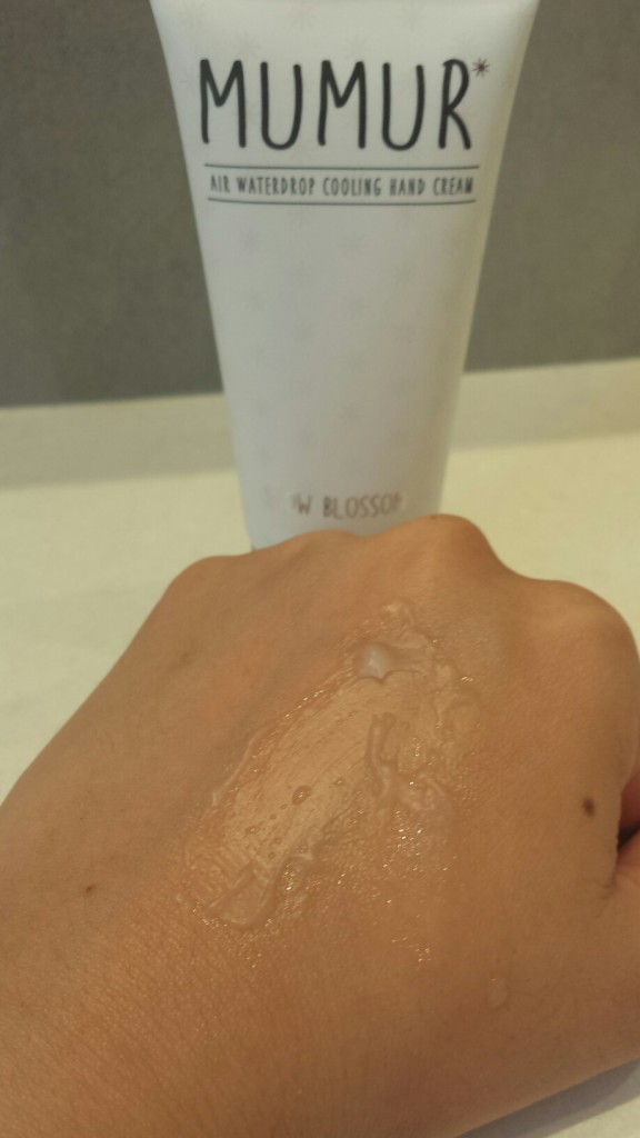 MUMUR Air Waterdrop Cooling Hand Cream 