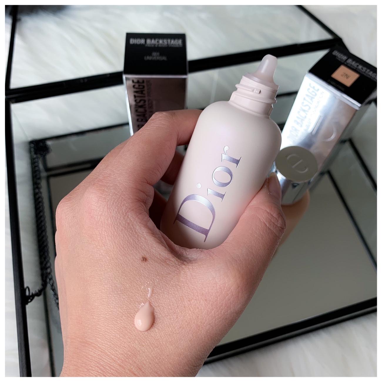 dior backstage face & body primer review