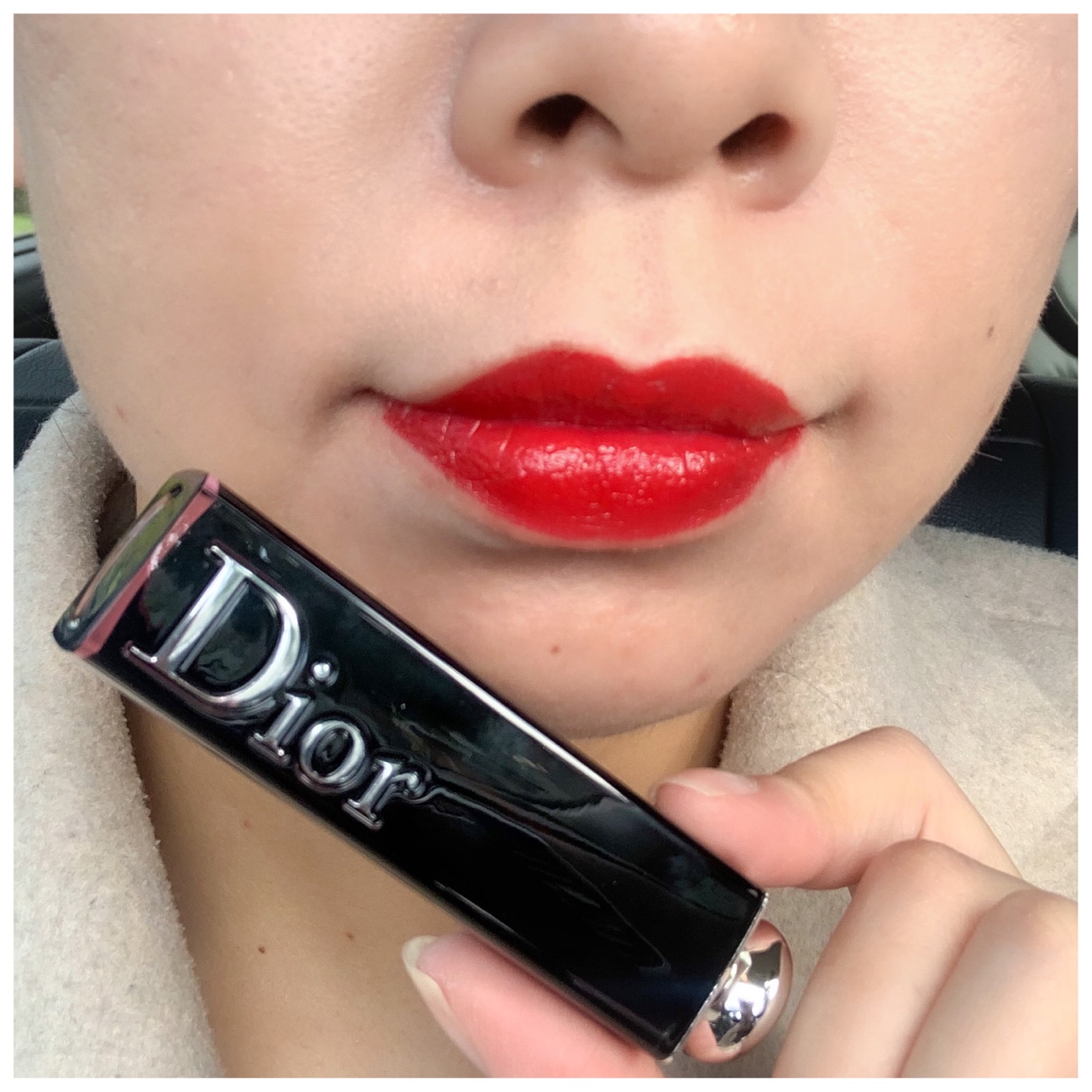 dior addict red lipstick