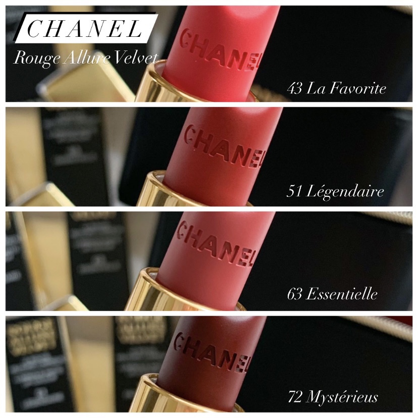 Udfordring essens biografi NEW Chanel Rouge Allure Velvet shades for Spring 2023