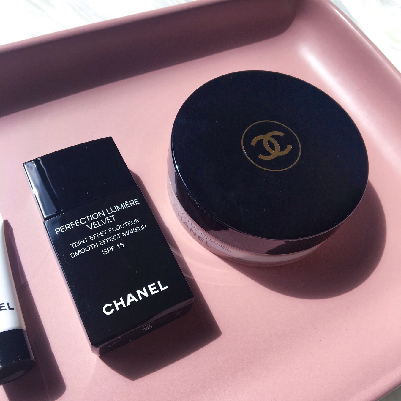 Chanel Perfection Lumiere Velvet and Soleil Tan De Chanel