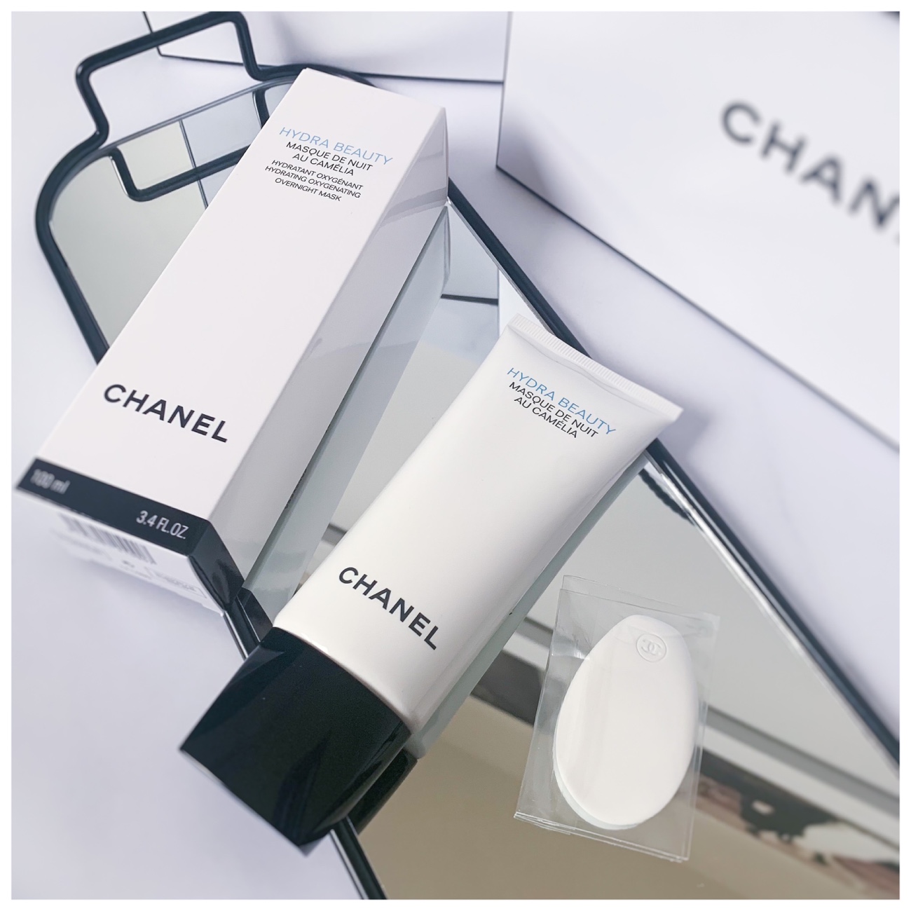 Chanel Hydra Beauty Masque De Nuit Au Camélia