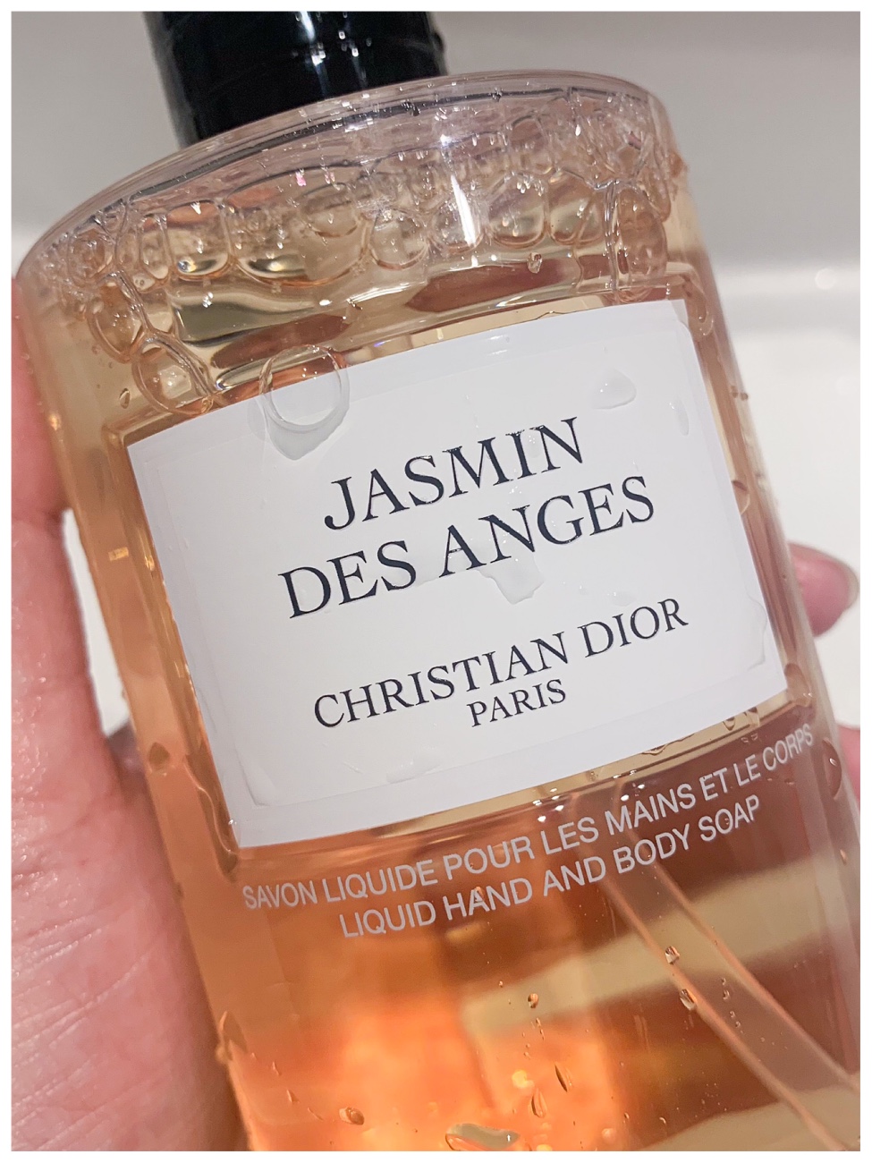 La Collection Privee Christian Dior Body Cream and Liquid Hand and Body Soap