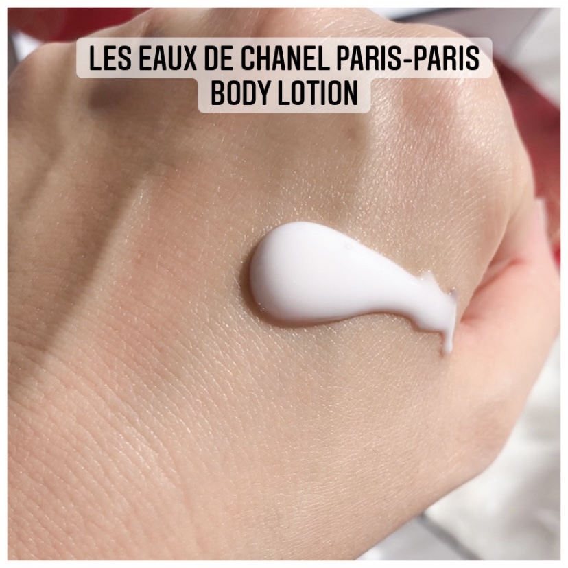 chanel paris body lotion